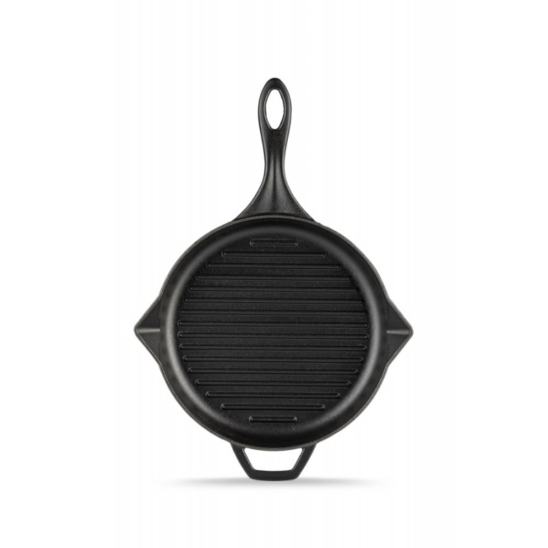 Emailitud malmist grillpann Solagio, Black Onyx, Ф24cm - Malmpann