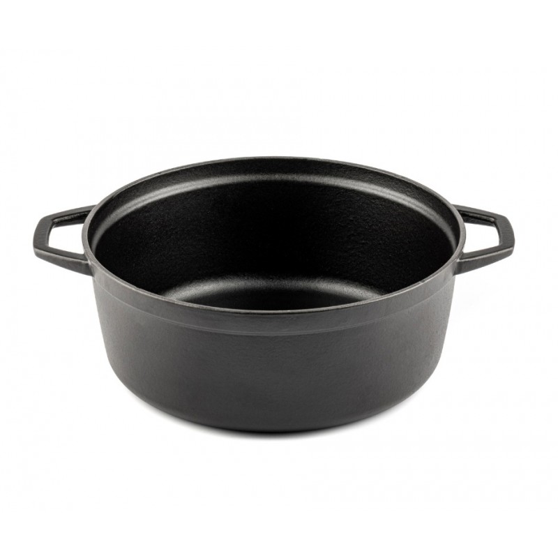 Sügav malmpott Solagio, Black Onyx, Ф28 - Malmpott